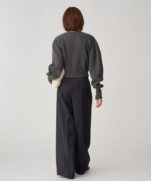 セール】INSCRIRE アンスクリア Shoulder カーディガン I25AWK15