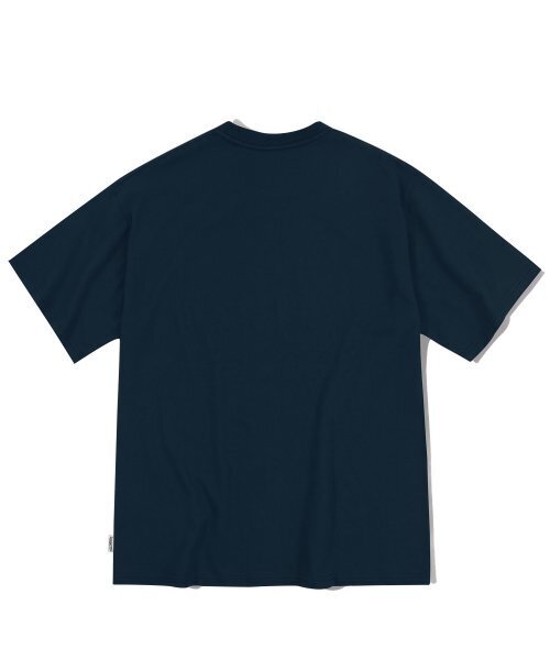 F.ILLUMINATE(フィルミネイト)の「オーバーサイズピーチクラッシュTシャツ-ネイビー(Tシャツ/カットソー・レディース・その他・MEDIUM/X-LARGE)」の2枚目の写真