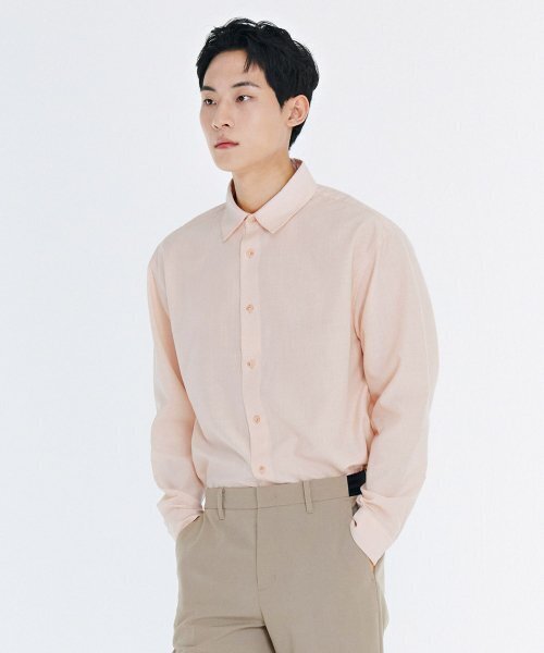 CHASECULT(チェイスカルト)の「男性リラックスクーリングシャツ-CBRK5421C0P(シャツ/ブラウス・メンズ・PINK・100/105/95)」の2枚目の写真