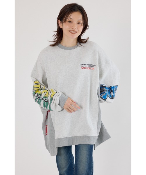 セール】リメイクビッグトップス（スウェット）｜RODEO CROWNS WIDE