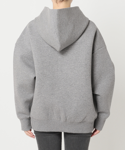 JOURNAL STANDARD relume（ジャーナルスタンダード　レリューム）の「《WEB限定追加3》フーディーブルゾン（パーカー・レディース・チャコールグレー/アイボリー/スミクロ・FREE）」の16枚目の写真