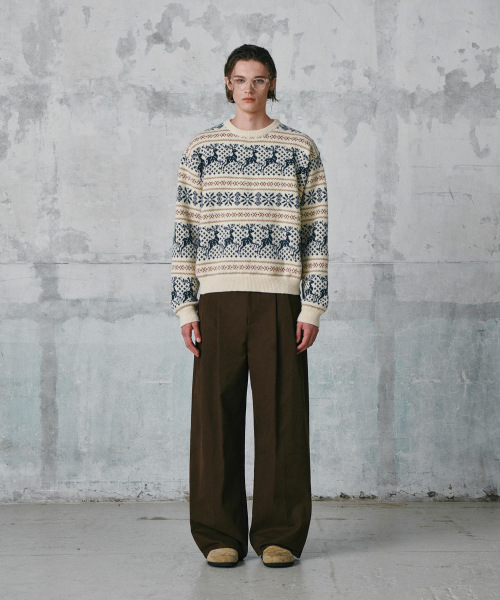 GLW(ジーエルダブリュ)の「クラシックノルディックニットクリーム(ニット/セーター・レディース・その他・LARGE/SMALL/MEDIUM)」の8枚目の写真