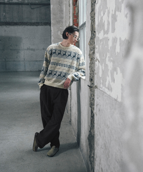 GLW(ジーエルダブリュ)の「クラシックノルディックニットクリーム(ニット/セーター・レディース・その他・LARGE/SMALL/MEDIUM)」の3枚目の写真