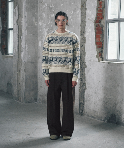 GLW(ジーエルダブリュ)の「クラシックノルディックニットクリーム(ニット/セーター・レディース・その他・LARGE/SMALL/MEDIUM)」の5枚目の写真