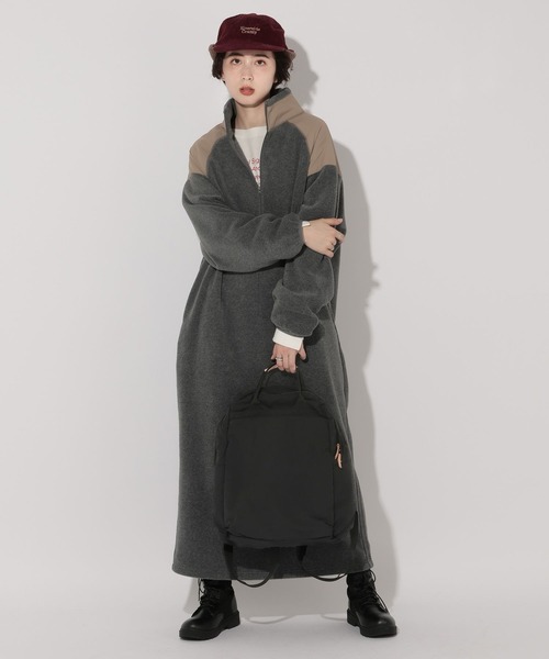 GEORGE'S(ジョージズ)の「12ポケット インサイドプリントリュック(バックパック/リュック・レディース・ブラック/ライトベージュ/ブラウン・FREE)」の7枚目の写真