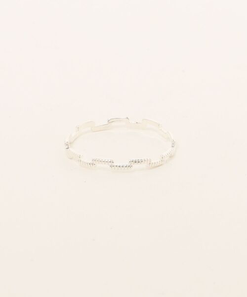 Scrap Book（スクラップブック）の「【Scrap Book】SV925シルバーリングⅡ（リング・レディース・シルバー・11/13/15 ）」の2枚目の写真