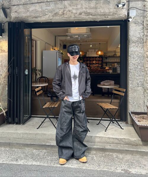 IUGAMAKARAS(イウガマカラス)の「Sprayed Half Top (White)(Tシャツ/カットソー・レディース・その他・1/3)」の3枚目の写真