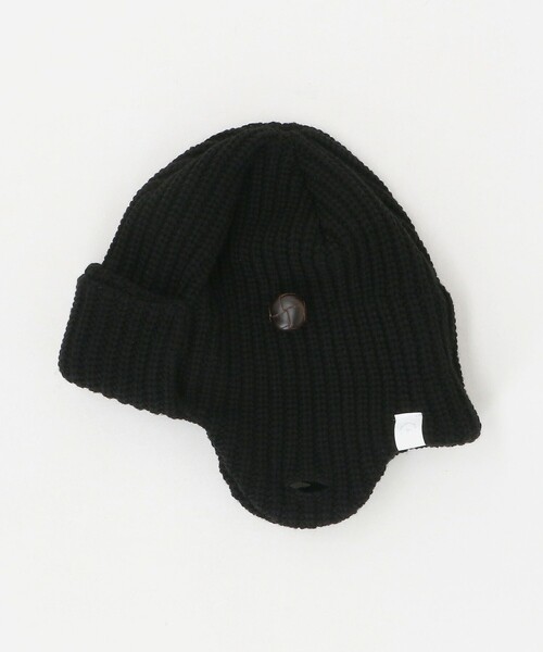 halo commodity(ハロ コモディティー)の「【別注】<halo commodity>ニット帽 / ニットキャップ / キッズ(ニットキャップ/ビーニー・キッズ・ナチュラル/ブラック・FREE(53-55cm))」の15枚目の写真