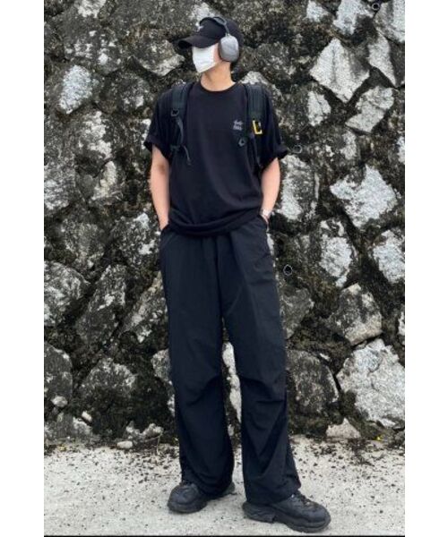 MONSTER REPUBLIC(モンスターリパブリック)の「ムーブメントロゴグレーTシャツブラック(Tシャツ/カットソー・レディース・その他・LARGE/MEDIUM/SMALL/X-LARGE)」の6枚目の写真