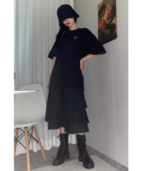 MONSTER REPUBLIC(モンスターリパブリック)の「ムーブメントロゴグレーTシャツブラック(Tシャツ/カットソー・レディース・その他・LARGE/MEDIUM/SMALL/X-LARGE)」の8枚目の写真