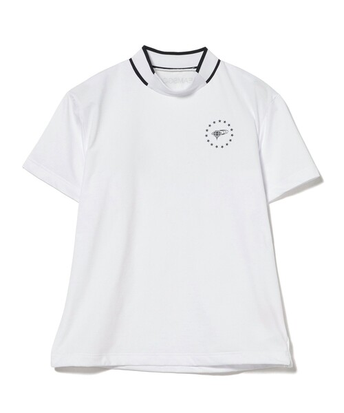 BEAMS GOLF(ビームスゴルフ)の「ORANGE LABEL / プライムフレックス(R)リラックス モックネック シャツ(Tシャツ/カットソー・レディース・ネイビー/ホワイト/オリーブ・SMALL/LARGE/MEDIUM)」の19枚目の写真