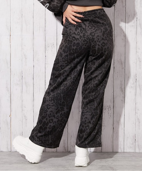 GORGE（ゴージ）の「《筆記体ロゴ×裏起毛》ストリートムード◎スウェットパンツ（スウェットパンツ・レディース・カモフラージュ/レオパード/グレー・F）」の11枚目の写真