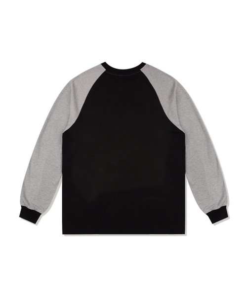 FABULOUS ARCHIVE(ファビュラスアーカイブ)の「ユニセックス ルリス ラグラン ロングスリーブ メランジェグレー(FCC3TS480M)(Tシャツ/カットソー・レディース・グレー・LARGE/MEDIUM/SMALL)」の2枚目の写真
