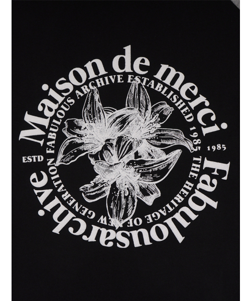 FABULOUS ARCHIVE(ファビュラスアーカイブ)の「ユニセックス ルリス ラグラン ロングスリーブ メランジェグレー(FCC3TS480M)(Tシャツ/カットソー・レディース・グレー・LARGE/MEDIUM/SMALL)」の4枚目の写真