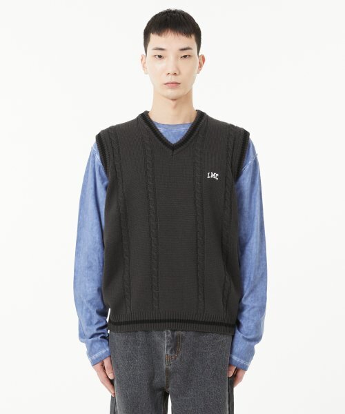 LMCの「CABLE ARCH KNIT VEST black（ベスト・レディース・その他・MEDIUM/LARGE/X-LARGE）」の3枚目の写真