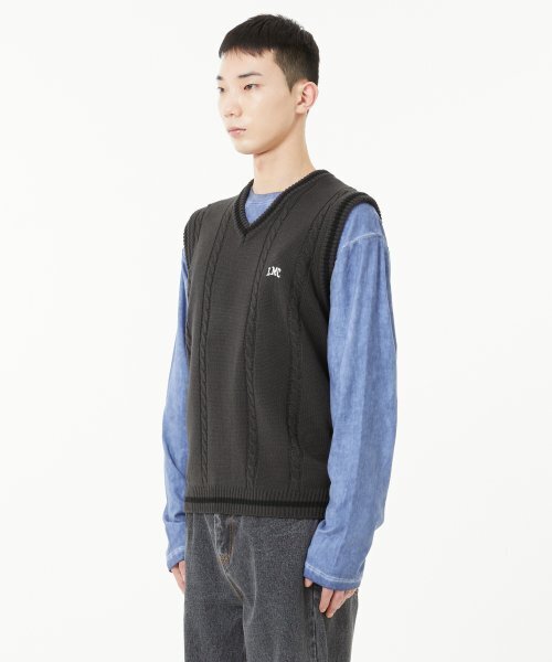 LMCの「CABLE ARCH KNIT VEST black（ベスト・レディース・その他・MEDIUM/LARGE/X-LARGE）」の4枚目の写真