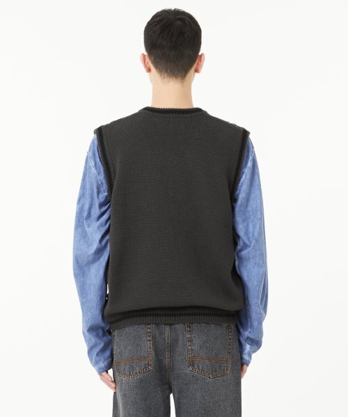 LMCの「CABLE ARCH KNIT VEST black（ベスト・レディース・その他・MEDIUM/LARGE/X-LARGE）」の5枚目の写真