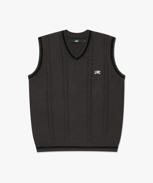 LMCの「CABLE ARCH KNIT VEST black（ベスト・レディース・その他・MEDIUM/LARGE/X-LARGE）」の10枚目の写真