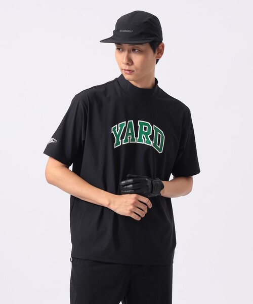 BEAMS GOLF(ビームスゴルフ)の「ORANGE LABEL / YARD モックネックシャツ(Tシャツ/カットソー・メンズ・ホワイト/グリーン/ブラック・S/M/L/XL)」の2枚目の写真