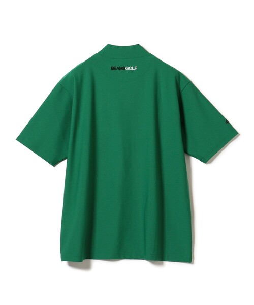 BEAMS GOLF(ビームスゴルフ)の「ORANGE LABEL / YARD モックネックシャツ(Tシャツ/カットソー・メンズ・ホワイト/グリーン/ブラック・S/M/L/XL)」の9枚目の写真