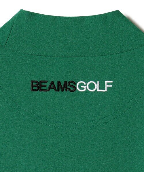 BEAMS GOLF(ビームスゴルフ)の「ORANGE LABEL / YARD モックネックシャツ(Tシャツ/カットソー・メンズ・ホワイト/グリーン/ブラック・S/M/L/XL)」の10枚目の写真