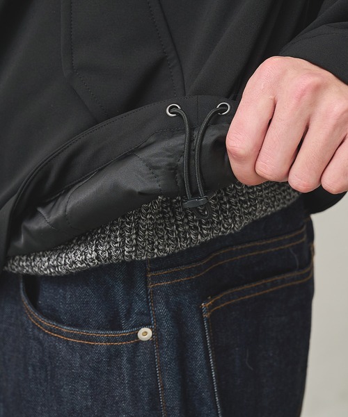 ATTACHMENT(アタッチメント)の「【ATTACHMENT/アタッチメント】別注 SOLOTEX MILITARY JKT(ミリタリージャケット・メンズ・ブラック/ダークグリーン・3/2)」の7枚目の写真