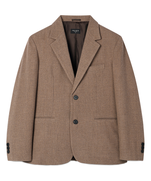 PRAIRIE(KR)(プレーリー)の「ウールリラックスドフィットブレザー (ベージュ)(テーラードジャケット・メンズ・ベージュ・SMALL/MEDIUM/LARGE)」の5枚目の写真