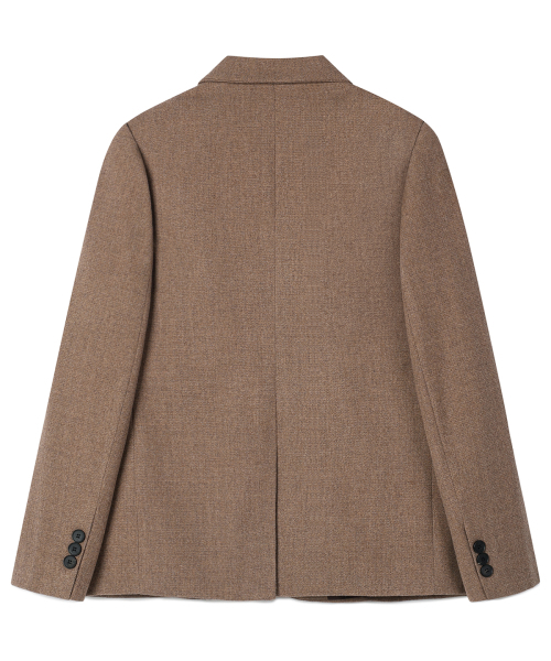 PRAIRIE(KR)(プレーリー)の「ウールリラックスドフィットブレザー (ベージュ)(テーラードジャケット・メンズ・ベージュ・SMALL/MEDIUM/LARGE)」の6枚目の写真