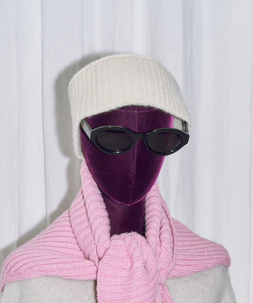 HIGHLAND 2000(ハイランドトゥーサウザンド)の「HIGHLAND 2000 RIB HEAD BAND(ヘアバンド・レディース・ホワイト/ブラック・FREE)」の2枚目の写真