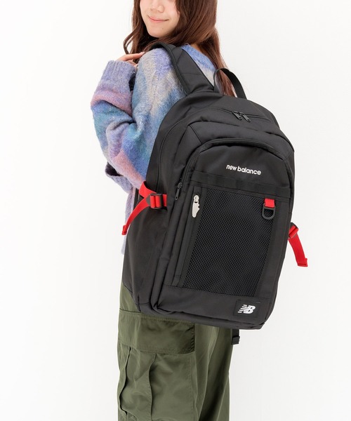 NEW BALANCE（ニューバランス）の「【NewBalance】 DAY PACK 32L（バックパック/リュック・メンズ・レッド/ブラック・FREE）」の2枚目の写真