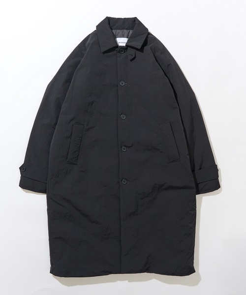 MAISON CLUB(メゾンクラブ)の「【MAISON CLUB】Light Padding Walker Coat / ライト中綿ウォーカーコート KKP(ステンカラーコート・メンズ・グレー/ブラック/ベージュ・M/L)」の10枚目の写真