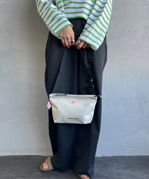 DANTON（ダントン）の「[DANTON/ダントン] MONTSOURIS コーデュラキャンバス ショルダーバッグ（ショルダーバッグ・レディース・ブラック/ライトベージュ・ONE SIZE）」の15枚目の写真