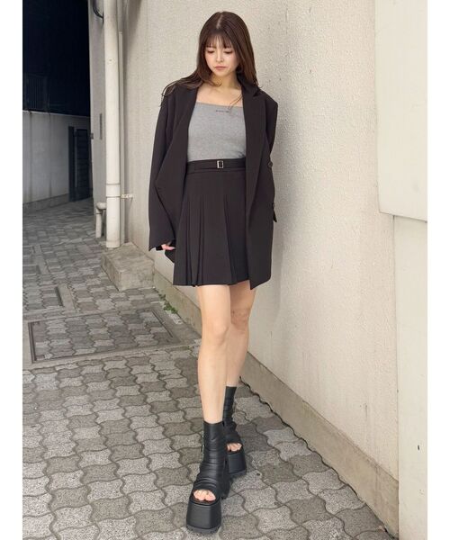 セール】【セットアップ対応】ベルテッドテーラードジャケット