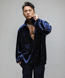 VANQUISH | VANQUISH / ヴァンキッシュ VA embroidery ベロアジャケット(その他アウター)