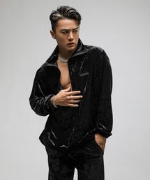 VANQUISH（ヴァンキッシュ）の「VANQUISH / ヴァンキッシュ VA embroidery ベロアジャケット（その他アウター）」