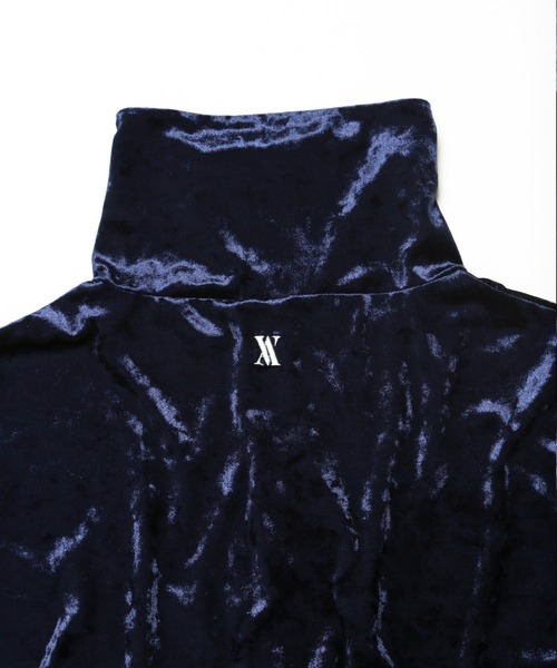 VANQUISH（ヴァンキッシュ）の「VANQUISH / ヴァンキッシュ VA embroidery ベロアジャケット（その他アウター・メンズ・ネイビー/ブラック・L/M）」の8枚目の写真