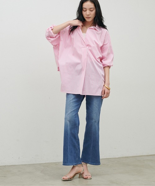 LARUTA（ラルータ）の「【LARUTA】ストレッチブーツカットデニム（デニムパンツ・レディース・ブラック/ブルー系その他・LARGE/MEDIUM）」の14枚目の写真