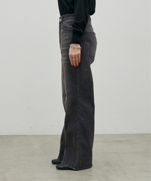 LARUTA（ラルータ）の「【LARUTA】ストレッチブーツカットデニム（デニムパンツ・レディース・ブラック/ブルー系その他・LARGE/MEDIUM）」の17枚目の写真