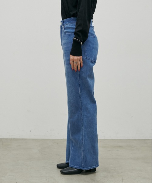 LARUTA（ラルータ）の「【LARUTA】ストレッチブーツカットデニム（デニムパンツ・レディース・ブラック/ブルー系その他・LARGE/MEDIUM）」の12枚目の写真