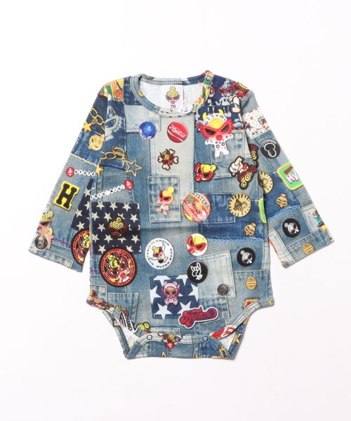 HYSTERIC MINI（ヒステリックミニ）の「PANDA MINI 刺繍 サロペット