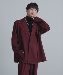 ブランド古着】メンズのテーラードジャケット（レッド/赤色系）古着