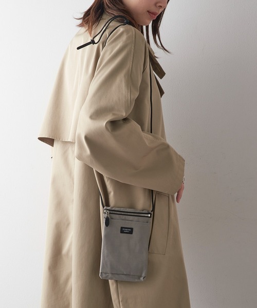 STANDARD SUPPLY(スタンダードサプライ)の「【STANDARD SUPPLY】SLING PURSE M/スリングパースM/ミニショルダーバッグ(ショルダーバッグ・メンズ・ベージュ/ブラック/ミント/グレー・FREE)」の10枚目の写真