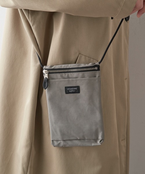 STANDARD SUPPLY(スタンダードサプライ)の「【STANDARD SUPPLY】SLING PURSE M/スリングパースM/ミニショルダーバッグ(ショルダーバッグ・メンズ・ベージュ/ブラック/ミント/グレー・FREE)」の14枚目の写真