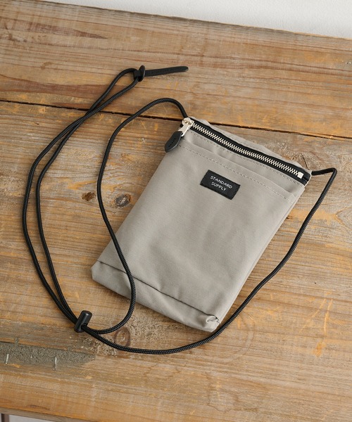 STANDARD SUPPLY(スタンダードサプライ)の「【STANDARD SUPPLY】SLING PURSE M/スリングパースM/ミニショルダーバッグ(ショルダーバッグ・メンズ・ベージュ/ブラック/ミント/グレー・FREE)」の20枚目の写真