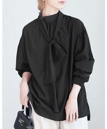 reca | ボウタイ付きギャザーブラウス(シャツ/ブラウス)