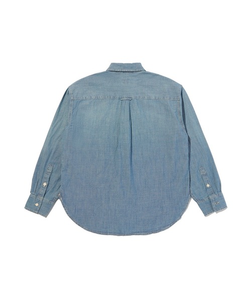 Levi's(リーバイス)の「Levi's/リーバイス ハーリー ボーイフレンドシャツ(シャツ/ブラウス・レディース・インディゴブルー・M/S/XS)」の3枚目の写真