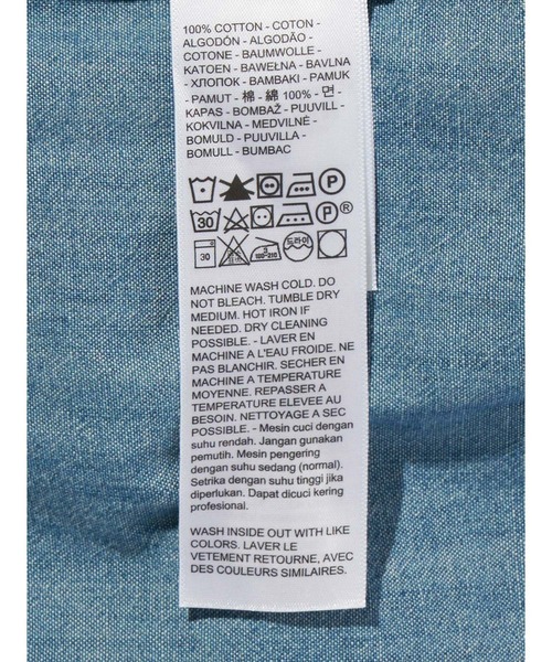 Levi's(リーバイス)の「Levi's/リーバイス ハーリー ボーイフレンドシャツ(シャツ/ブラウス・レディース・インディゴブルー・M/S/XS)」の8枚目の写真
