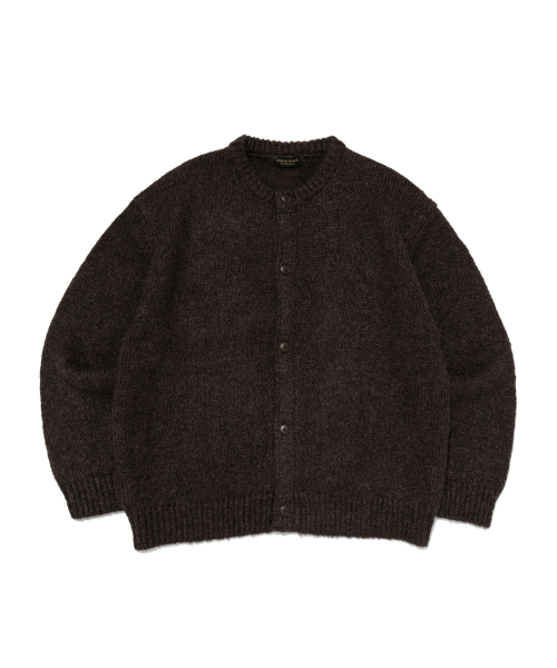 (ユニセックス) Wurlawnder knit cardigan (бежевый)
