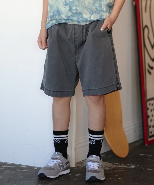 Quiksilver(クイックシルバー)の「QUIKSILVER/クイックシルバー QUIKSILVER キッズ TAXER YOUTH ショートパンツ 【2026年春夏モデル】 KWS261011(その他パンツ・キッズ・ベージュ/カーキブラウン/ブラック・130cm/140cm/150cm/160cm)」の2枚目の写真