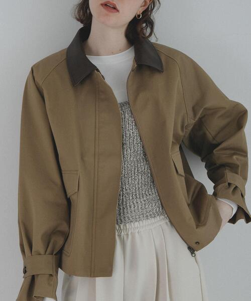 URBAN RESEARCH Sonny Label（アーバンリサーチサニーレーベル）の「異素材衿ショートジャケット（その他アウター・レディース・ホワイト系その他/ベージュ・FREE）」の11枚目の写真